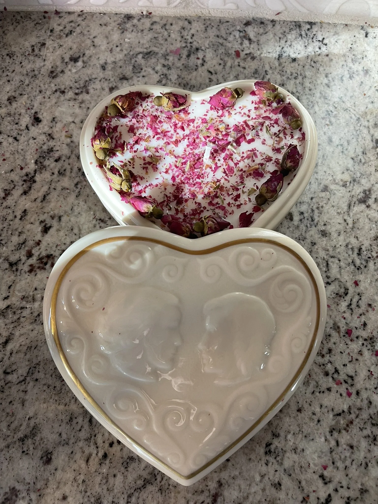Heart Shaped Lenox Romeo and Juliet