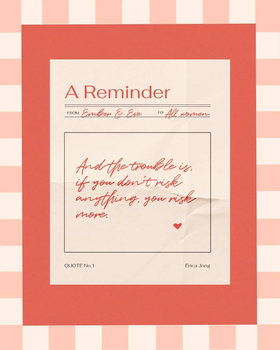 Happy International women&rsquo;s day to all of us strong, wonderful women out there ✨

Among the rest of the reminders in this post, please also remember to say to yourself all the lovely things you wish others would tell you.

I hope you&rsquo;re h