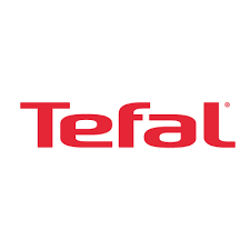 Tefal logo in red text on a white background.