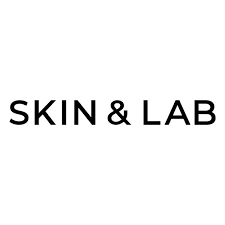 SKIN & LAB logo in black text on a white background