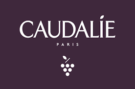 Caudalie Paris logo on a purple background