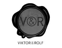 Logo with initials V&R inside a wax seal design, and the text 'VIKTOR & ROLF' below.
