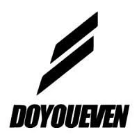 Logo with stylized lightning bolt and the text 'DOYOUEVEN' underneath