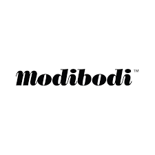 Modibodi logo in black text on a white background