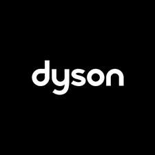 Dyson logo on a black background