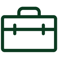 Icon of a briefcase
