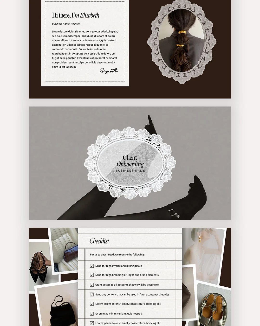 Client Onboarding Template For Canva Mocha Edit