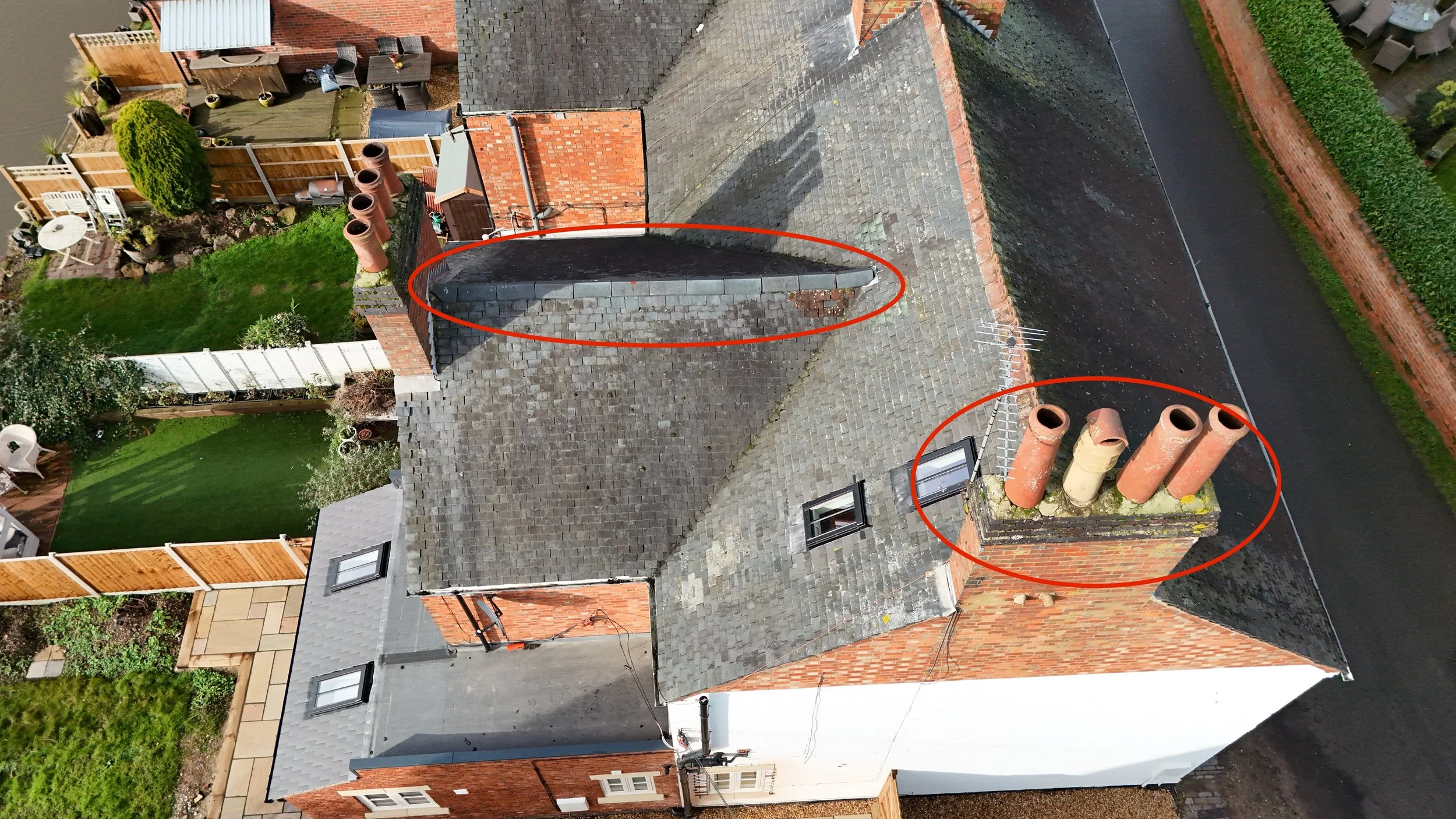 Aerial Roof Inspection 1