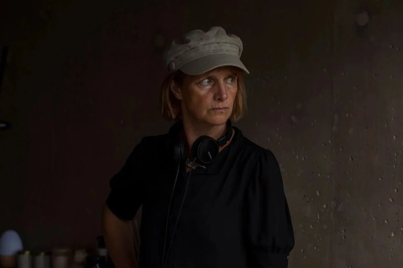 With Rebecca Lenkiewicz