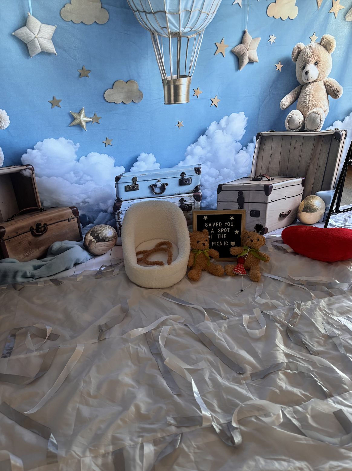 The photo area inside a The Brainy Baby Club class in Burnley