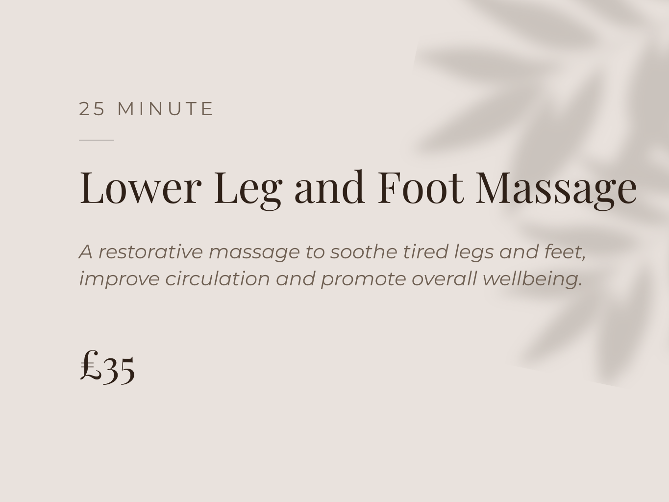 Luxury massage experience in Crewe by House of Tranquility.