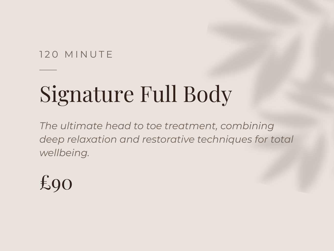 Full body massage in Crewe
