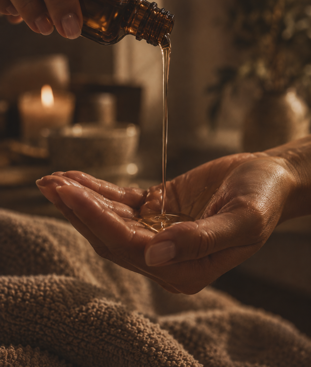 Aromatherapy massage near Crewe, Nantwich, Sandbach, Alsager and Stoke-on-Trent.