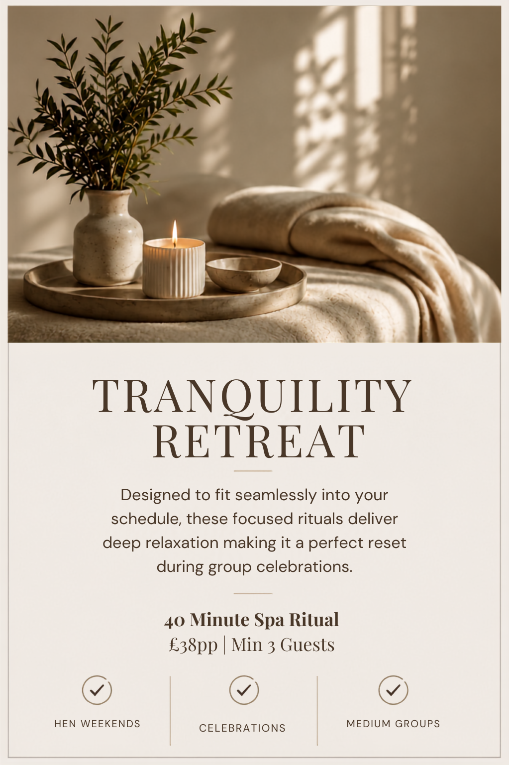 Spa packages at home, airbnb, holiday home, wellness retreat in Cheshire, Crewe, Stoke on Trent