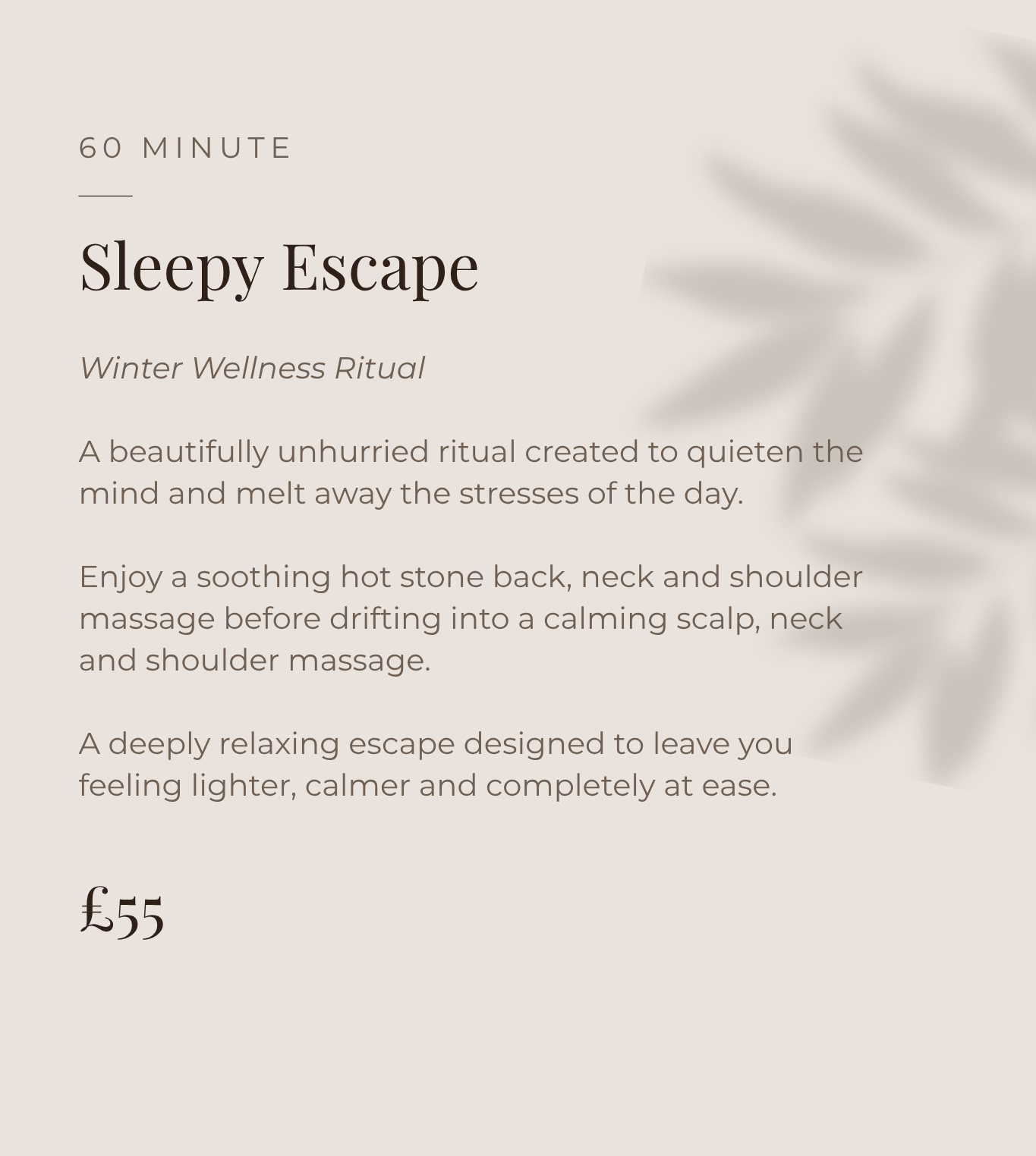 Offer for spa treatments and massage at air bnb, holiday rental, weekend away or massage at home in Cheshire - Crewe, Nantwich, Sandbach, Alsager and Stoke-on-Trent.