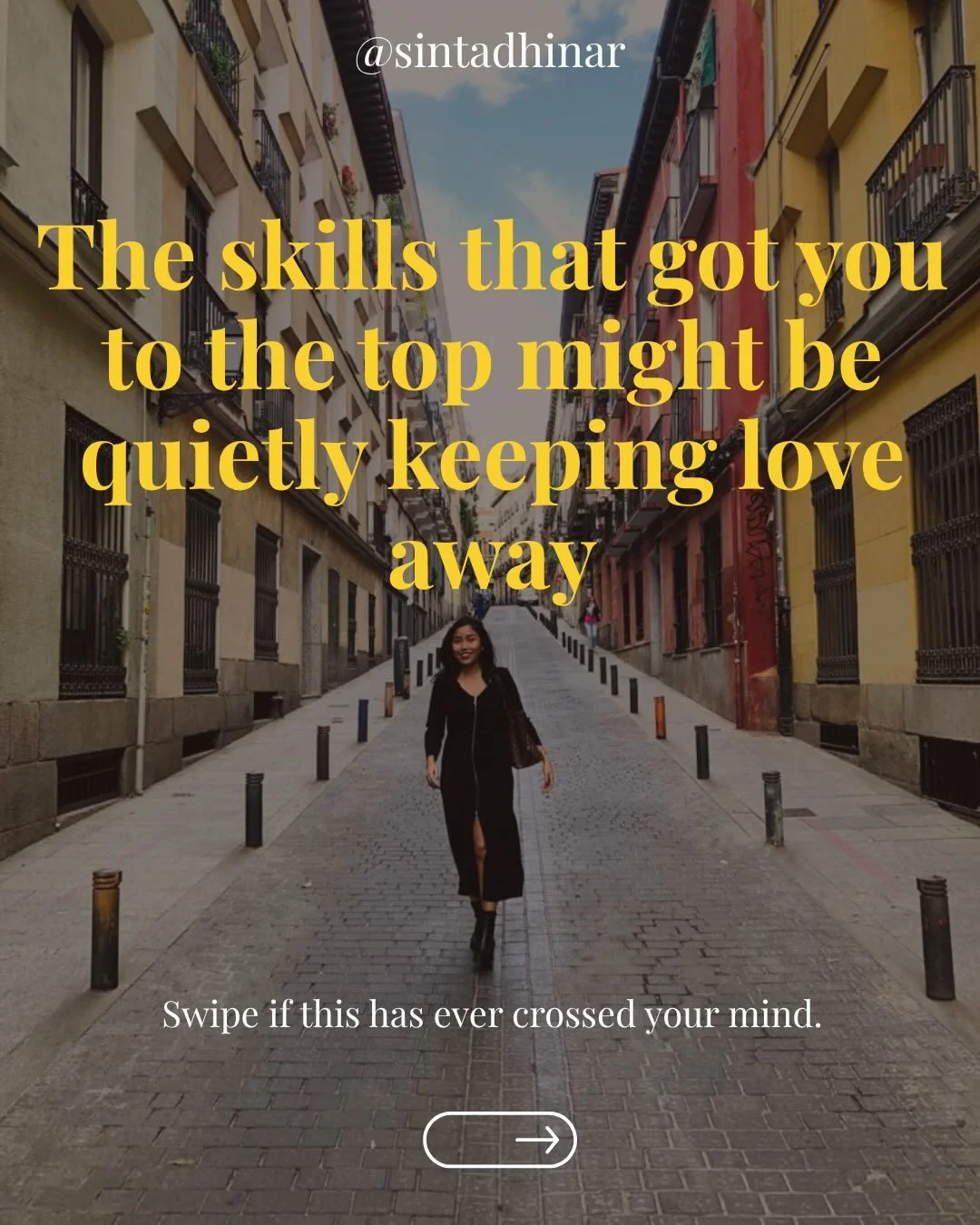 You&rsquo;ve cracked the code at work.

The ambition. The drive. The relentless push forward.
It got you far.

But when it comes to love &mdash; that same formula might be the very thing holding you back.

I spent years noticing this pattern. 
In the