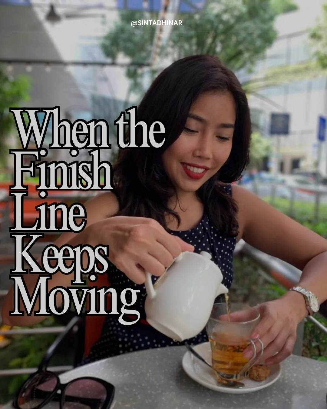 You know that feeling when the finish line keeps shifting further away?

I lived it myself once &mdash; and I saw it mirrored in a client. Restless and Hyper‑Achiever saboteurs can make us look unstoppable, but inside we&rsquo;re drained, because res