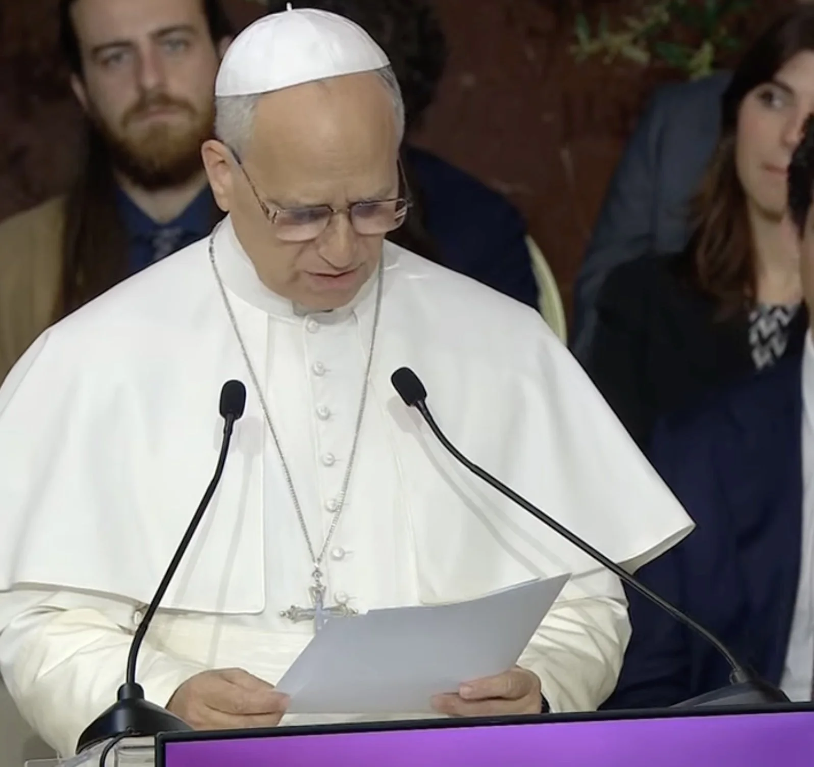 «Noi siamo un desiderio, non un algoritmo!»: il discorso di Papa Leone XIV all’Università Sapienza di Roma