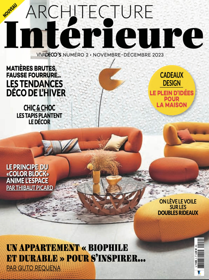  Architecture Intérieure  
Décembre 2023 
 "De singulières
synergies atemporelles" 