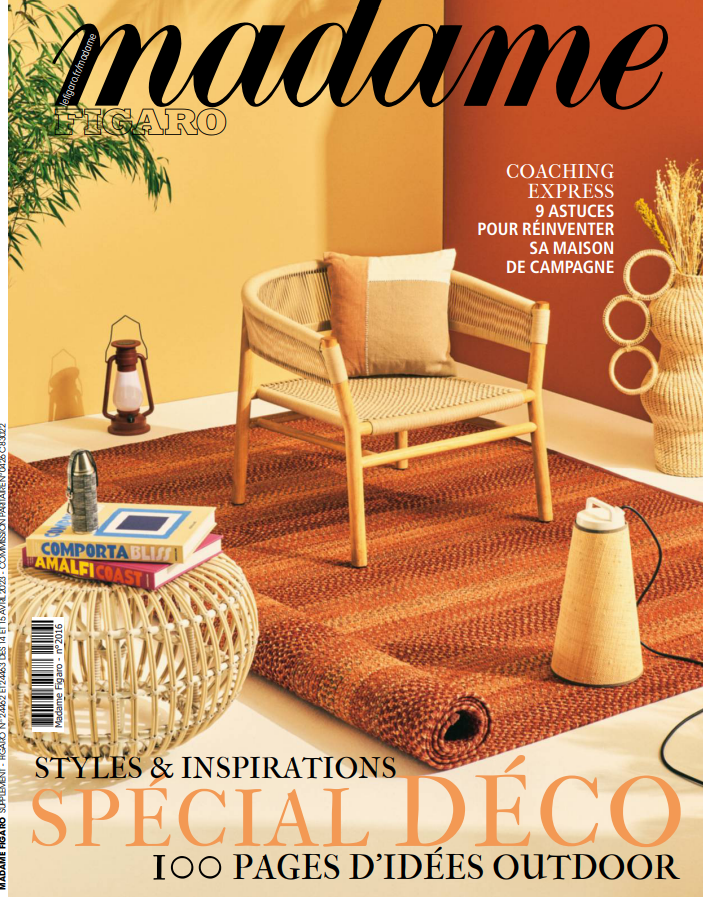  Madame Le Figaro  
Avril 2023 
 "Génération éco-conception" 