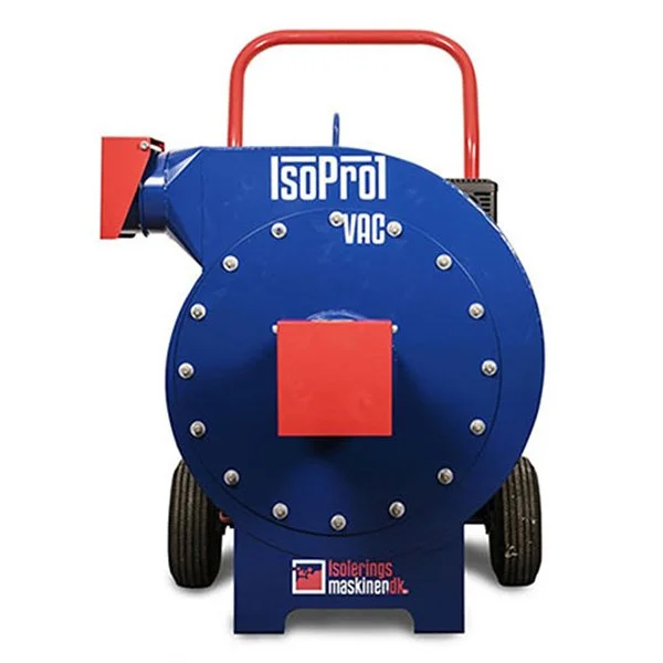 Udsugning af gammel isolering