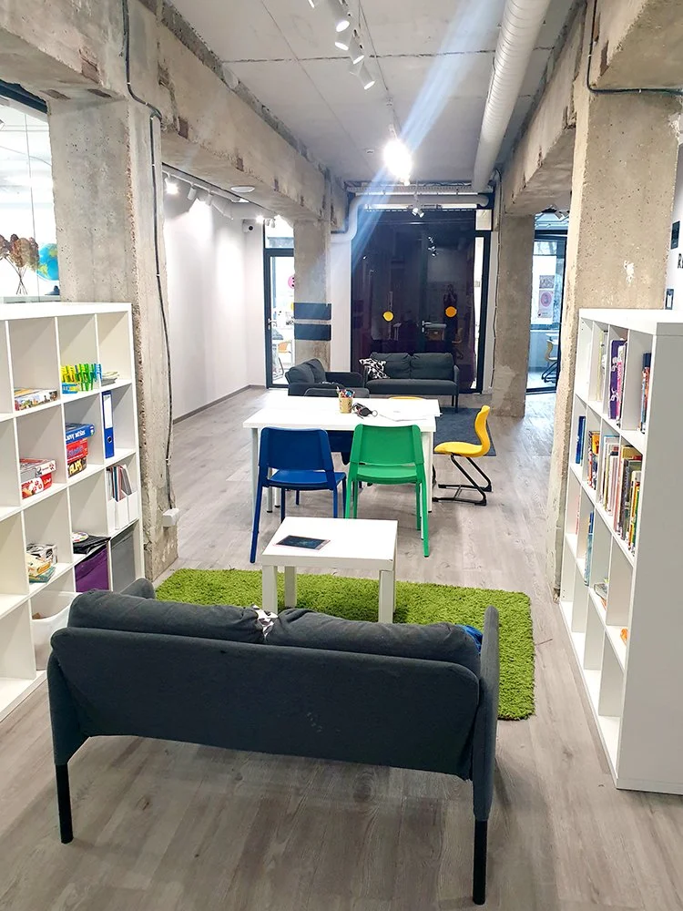 Herojus skolas HUB centrālā telpa