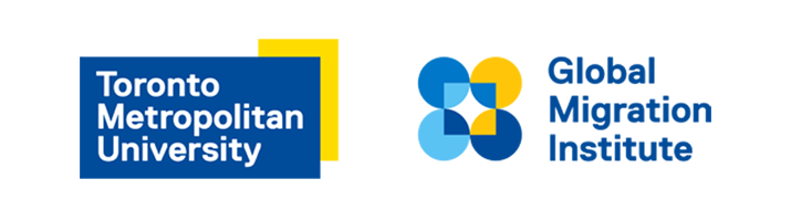 Logo of Toronto Metropolitan University and Global Migration Institute