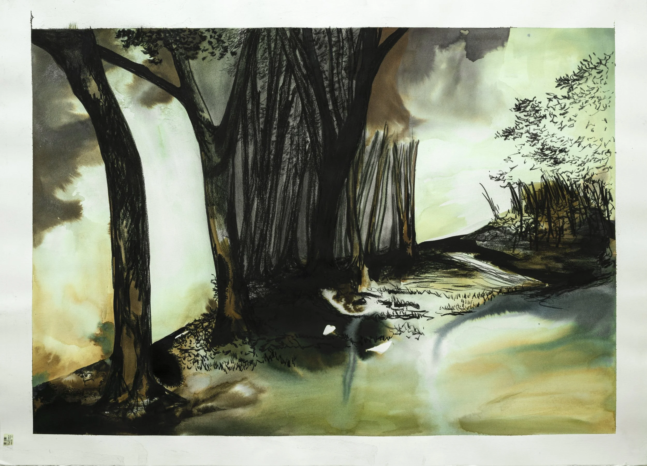 PAISAGENS SEM NOME #12 S TITULO 2017 TECNICA MISTA  70 X 100 70 X 100