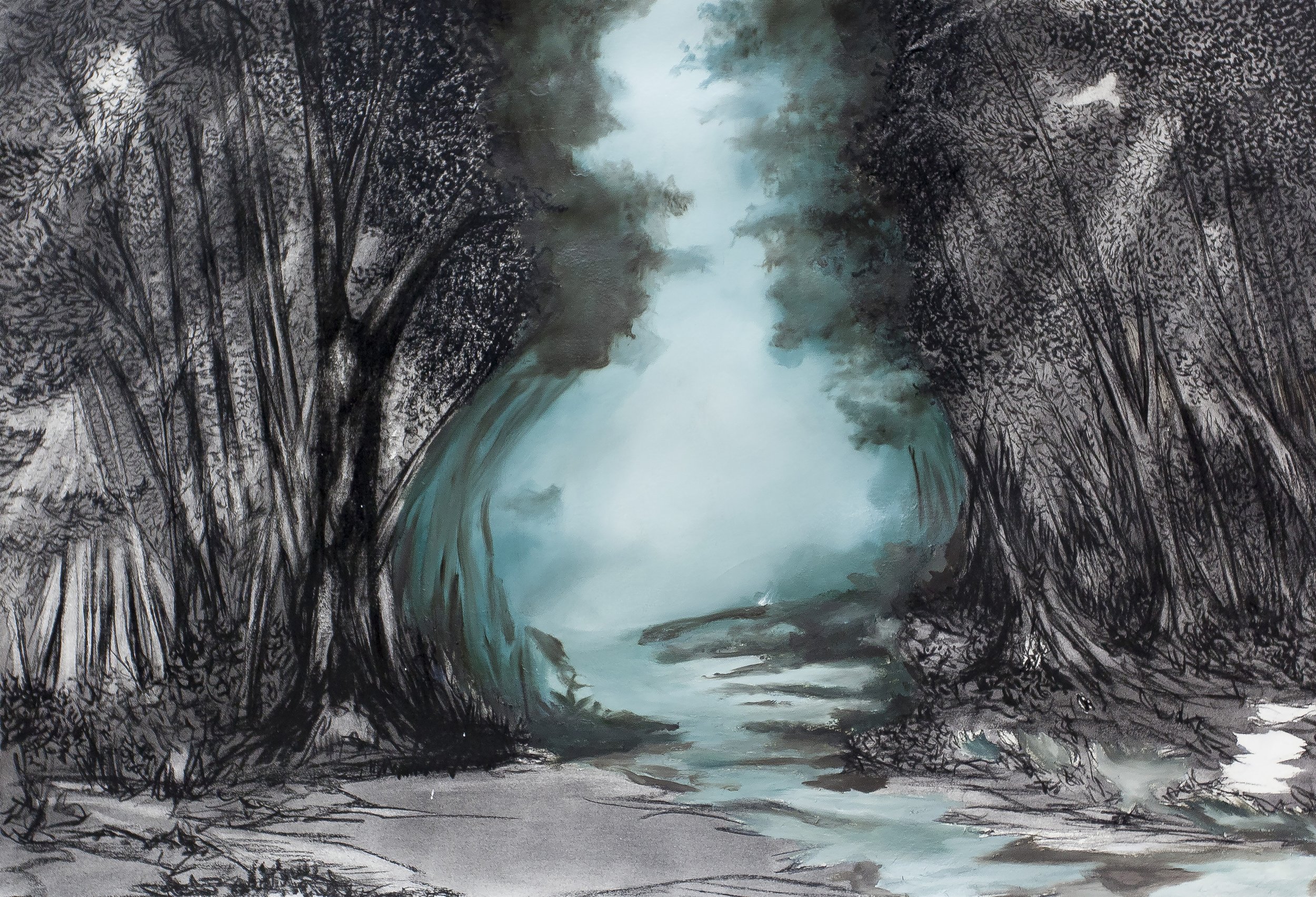 PAISAGENS SEM NOME FABRIANO 70 x 100 - 2015 CONVITE