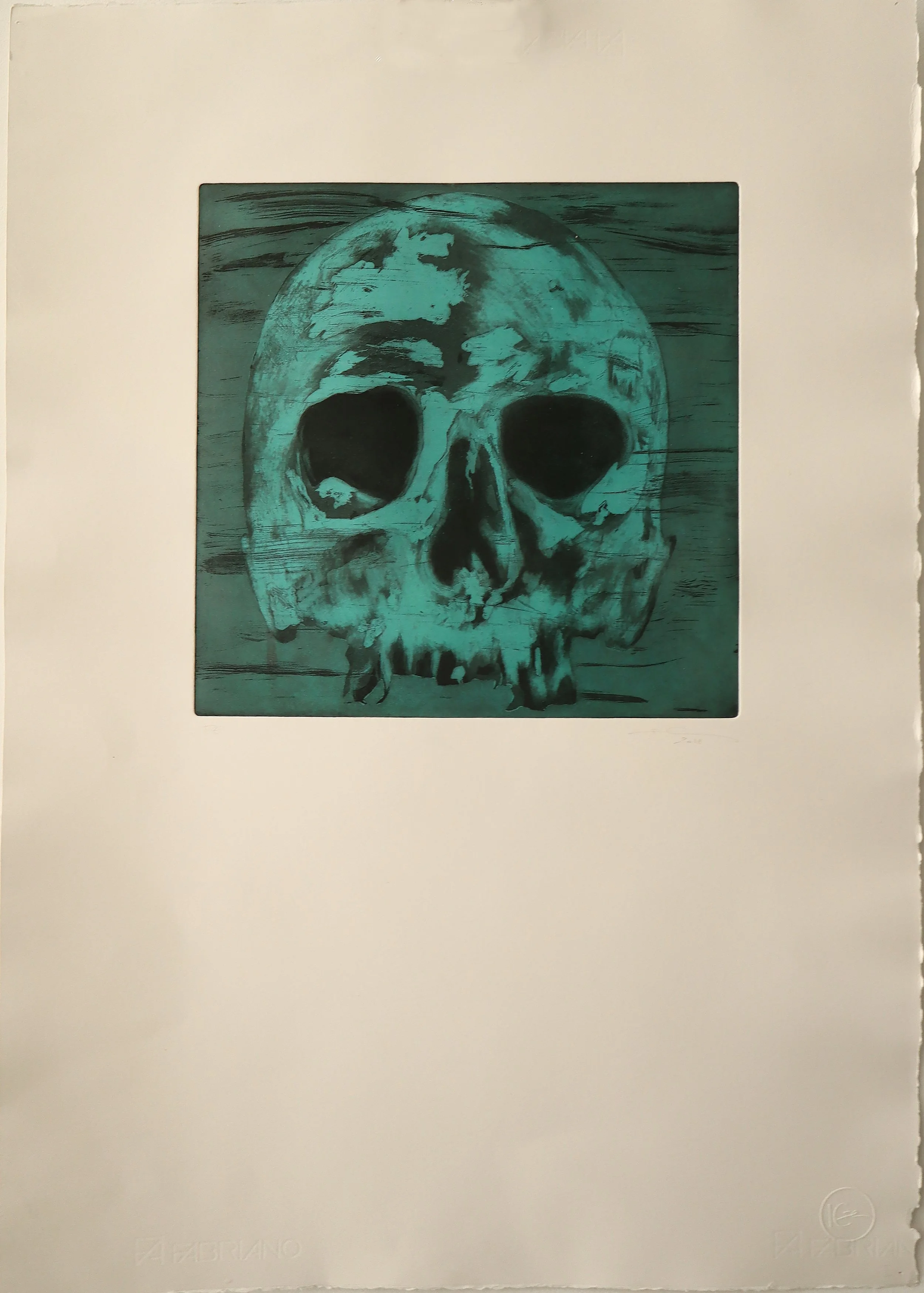 SÉRIE NATUREZA MORTA - SEM TITULO - 30 X 30 ÁGUAS TINTAS A 2 CORES- PE - 2018 