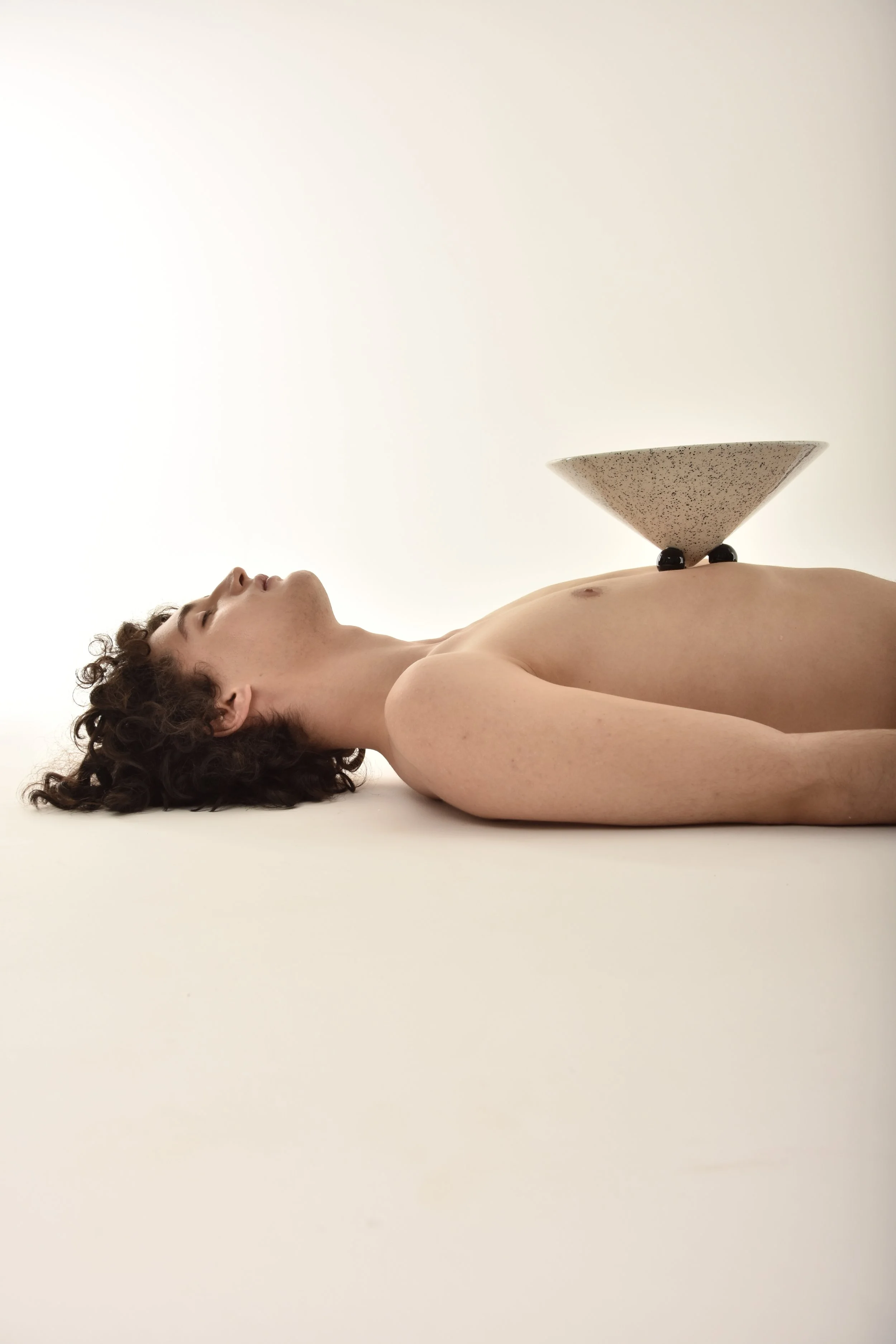 Coupe à fruits en céramique - Circa 1980-90