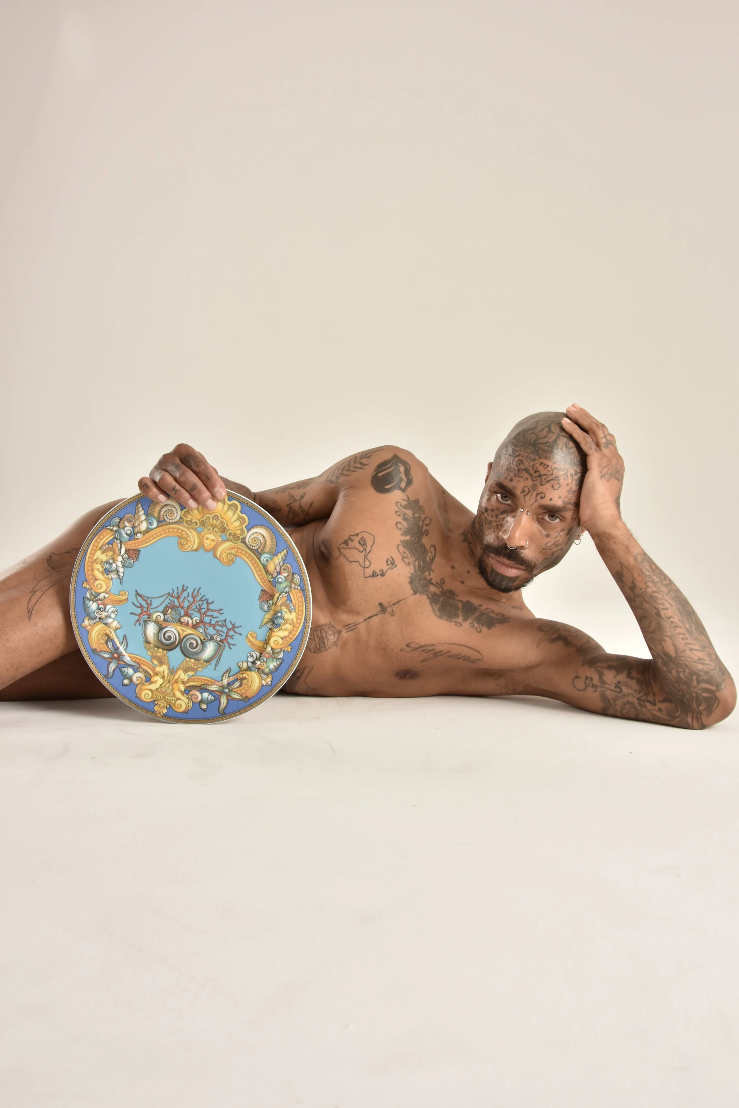 Assiette "Les trésors de la mer" Versace - Rosenthal