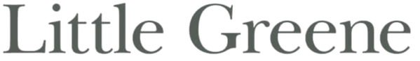 Text that reads 'Little Greene' in black font on a dark background.
