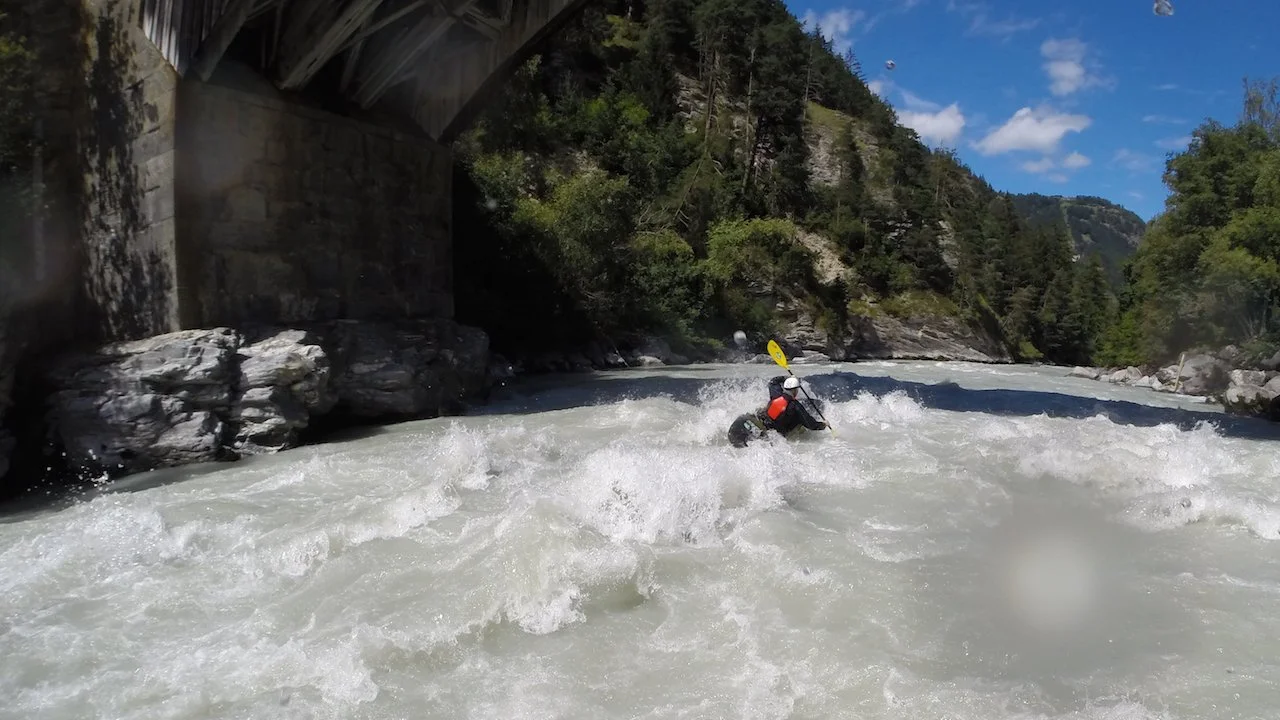 Class 3 kayaking trips to Austria with Kayak School Arlberg