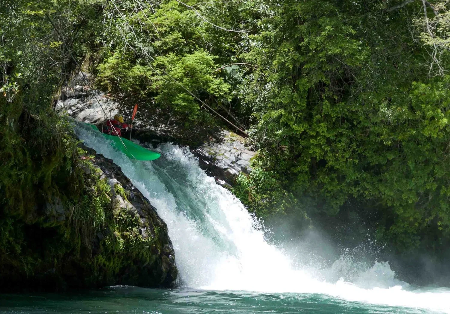 Waterfall Kayaking Chile
