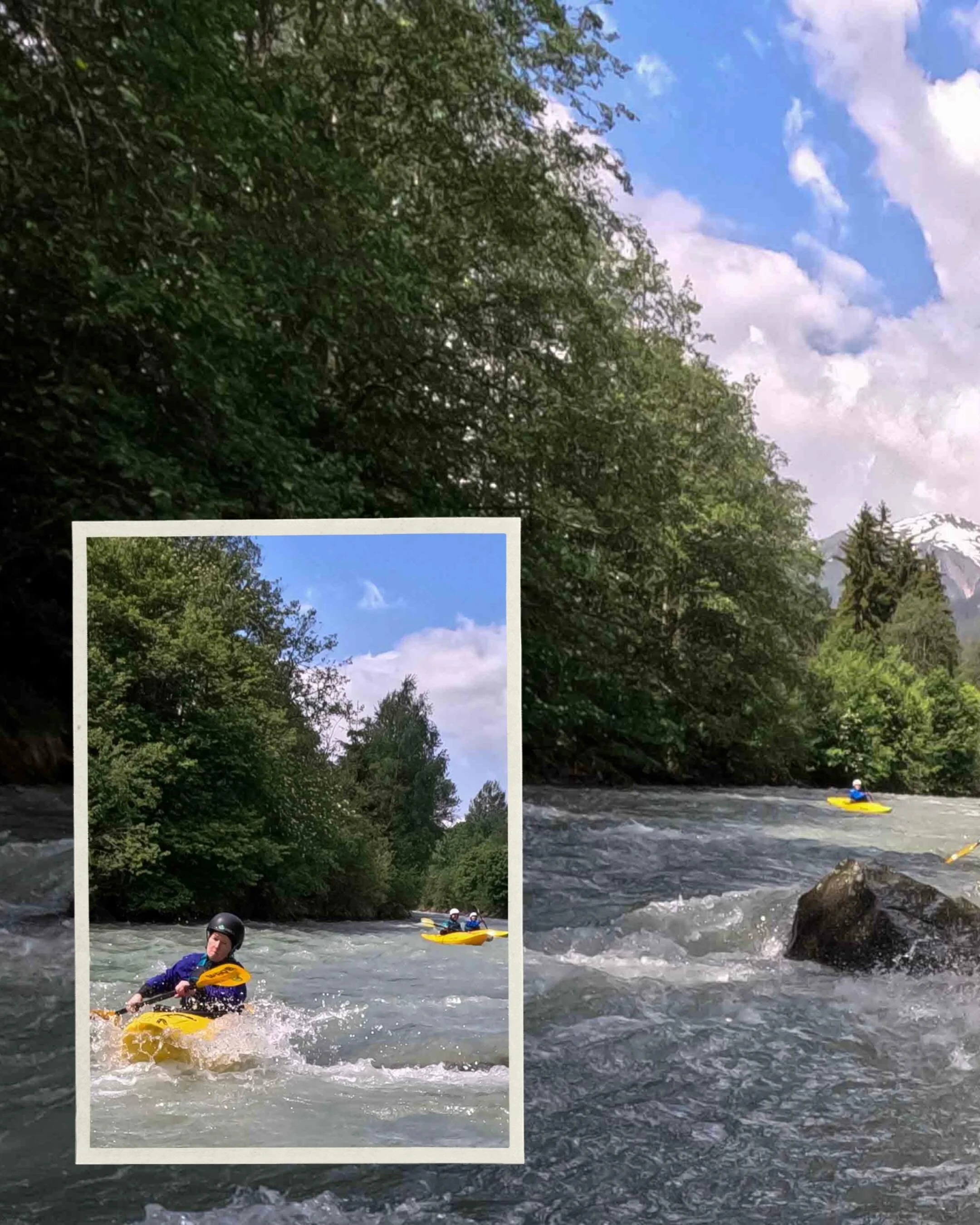 It is great to be back on our home river here in St.Anton am Arlberg. The Rosanna is currently at good levels and with a bit of rain forecasted to top it up it, makes for a great time whitewater kayaking. 
#whitewaterkayaking #kajakschule #kajakkurs 