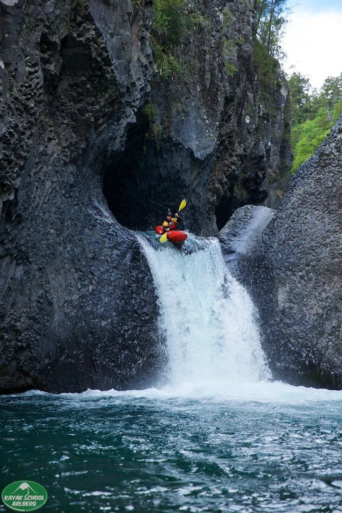 Kayaking Rio Claro in Chile
