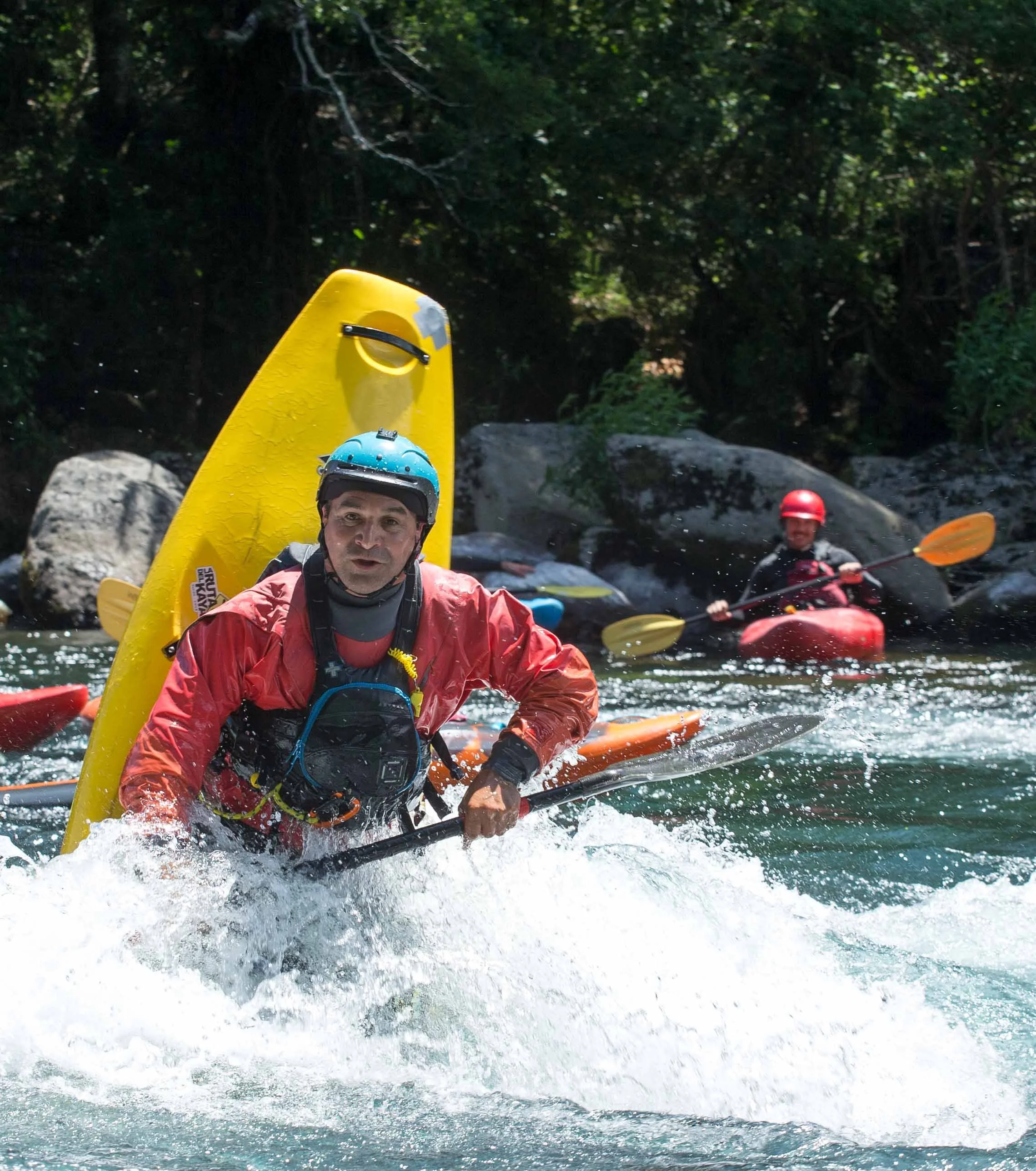 Kayak Rio Liucura Chile