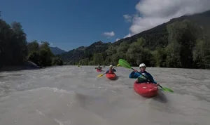 Family kayak courses in Austria