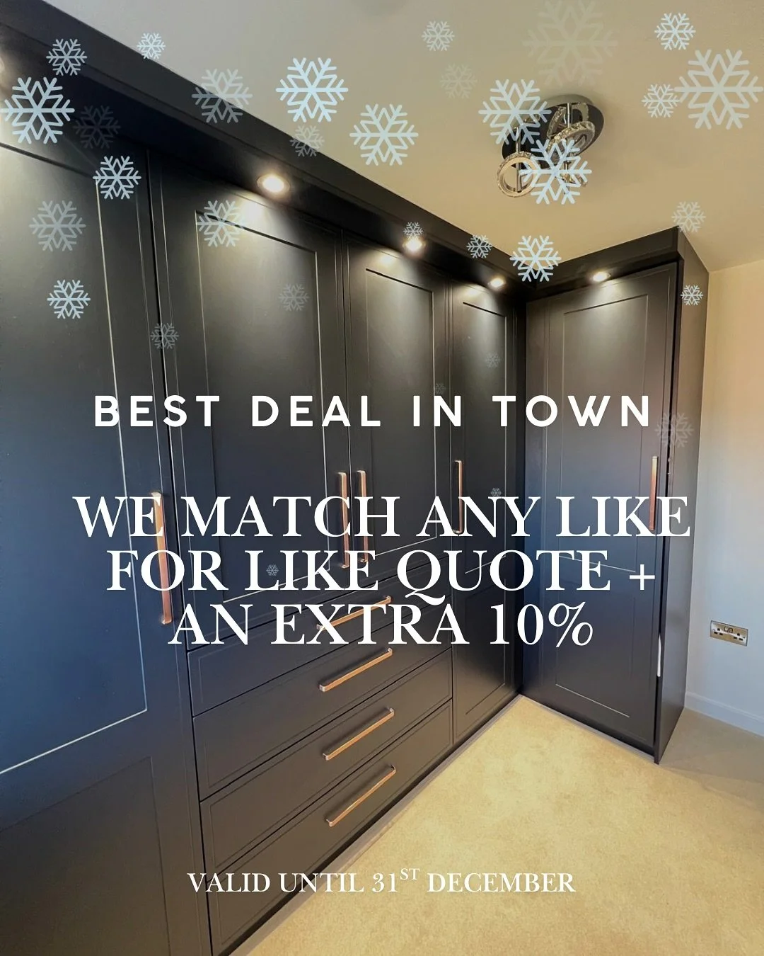 AppleFitted Winter Offer 🍏⛄

With Black Friday coming up and Christmas around the corner, this is the perfect time to lock in a serious saving on a premium AppleFitted install ❄️🎄. Our winter like for like quote campaign is straight forward and bui
