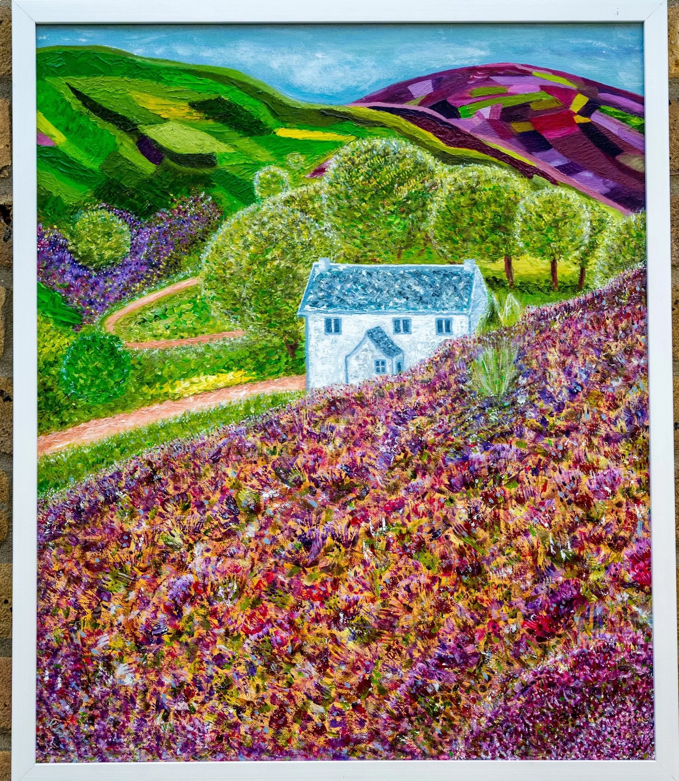 Pentland Hills Oil on Canvas 50 x 60 cm