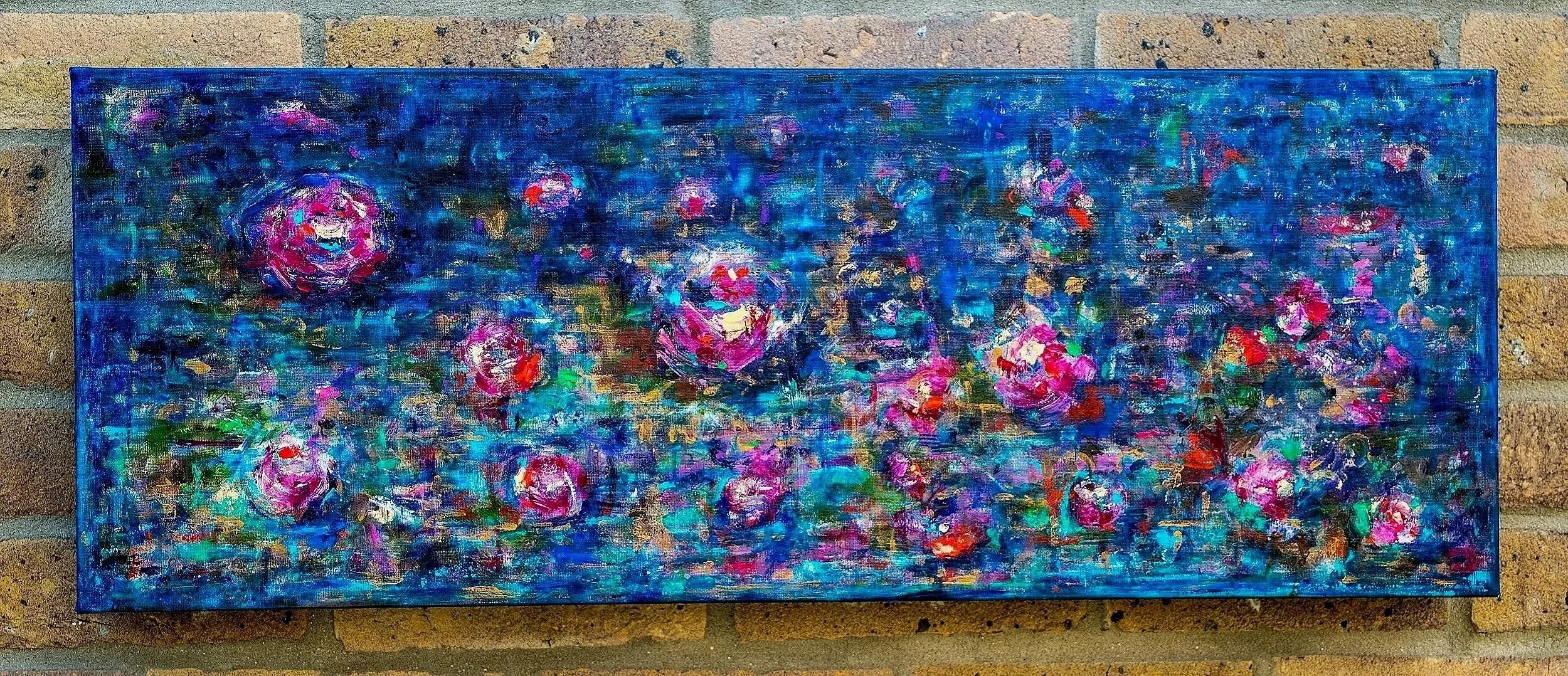 Echoes of Lilies
Original Artwork
Oil on box canvas 80 x 30 cm
Available to buy 