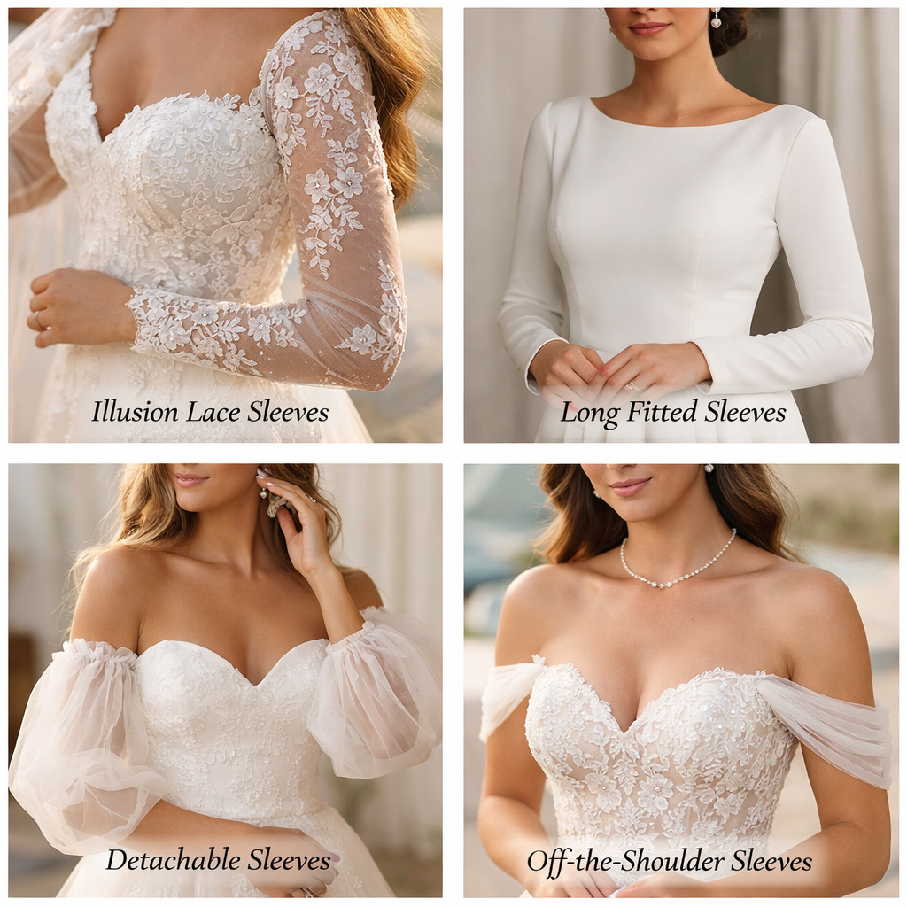 Can You Add Sleeves to a Wedding Dress?