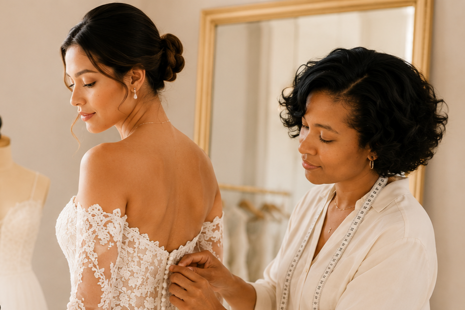 What Can Be Changed on a Wedding Dress? You Might Be Surprised What's Possible