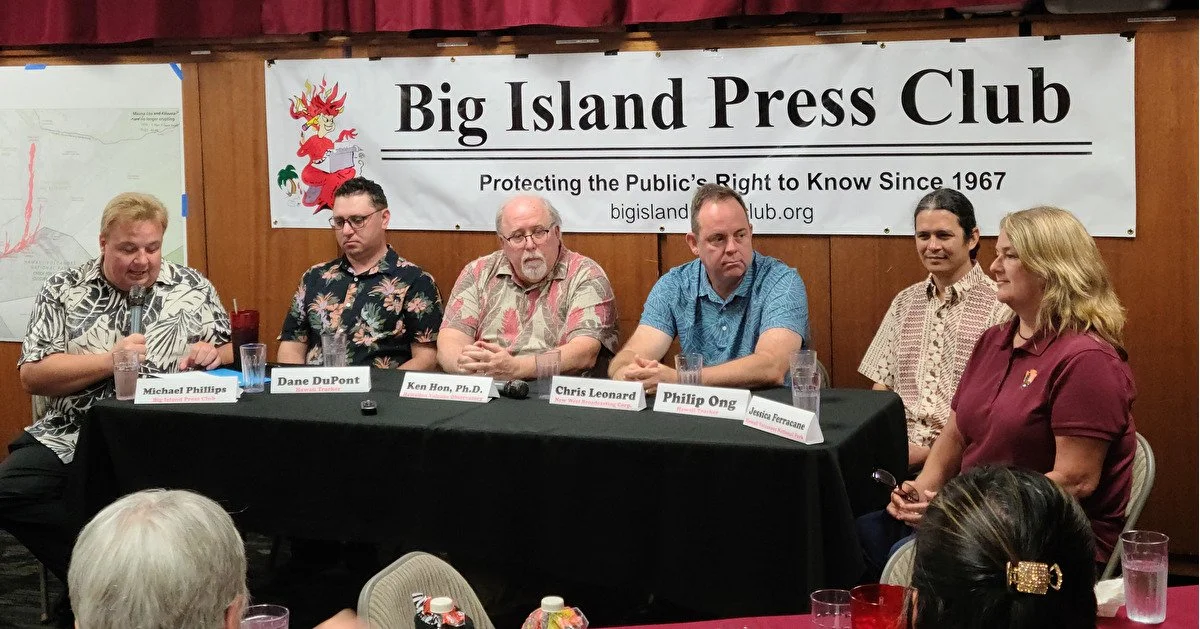 March 2023 Newsmaker Luncheon: Before/During/After '22 Mauna Loa Eruption