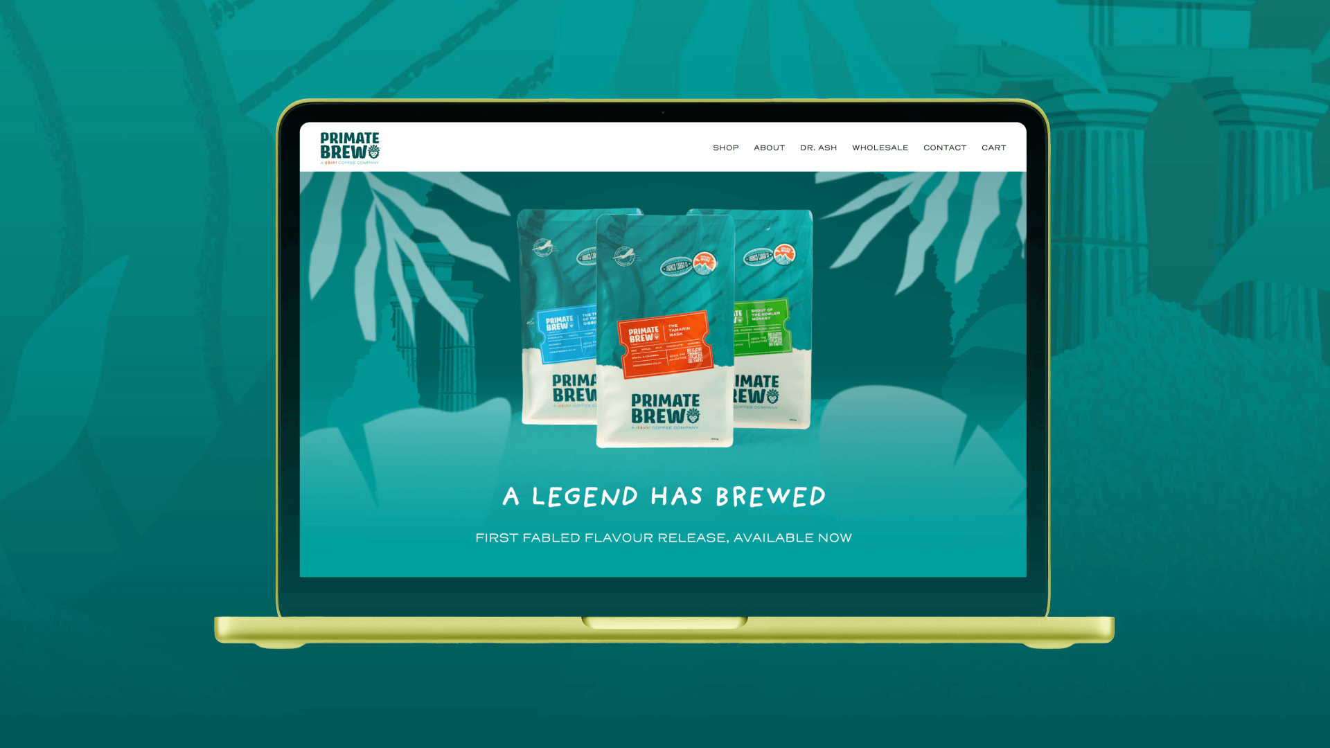 Primate Brew Website