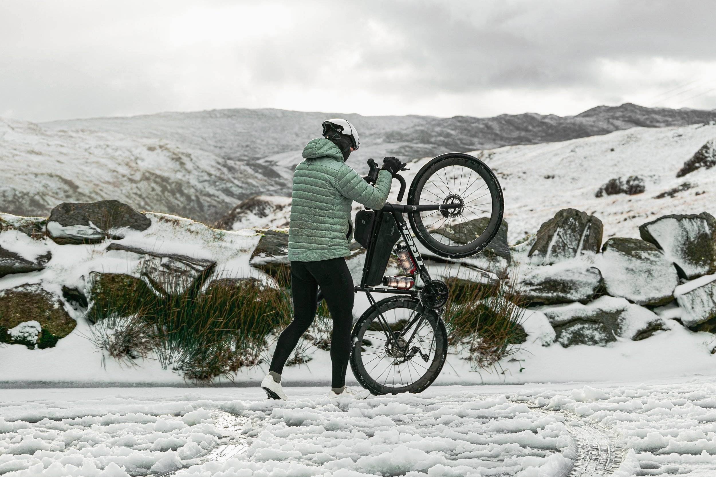 Daniil Sadomskij riding in wales 