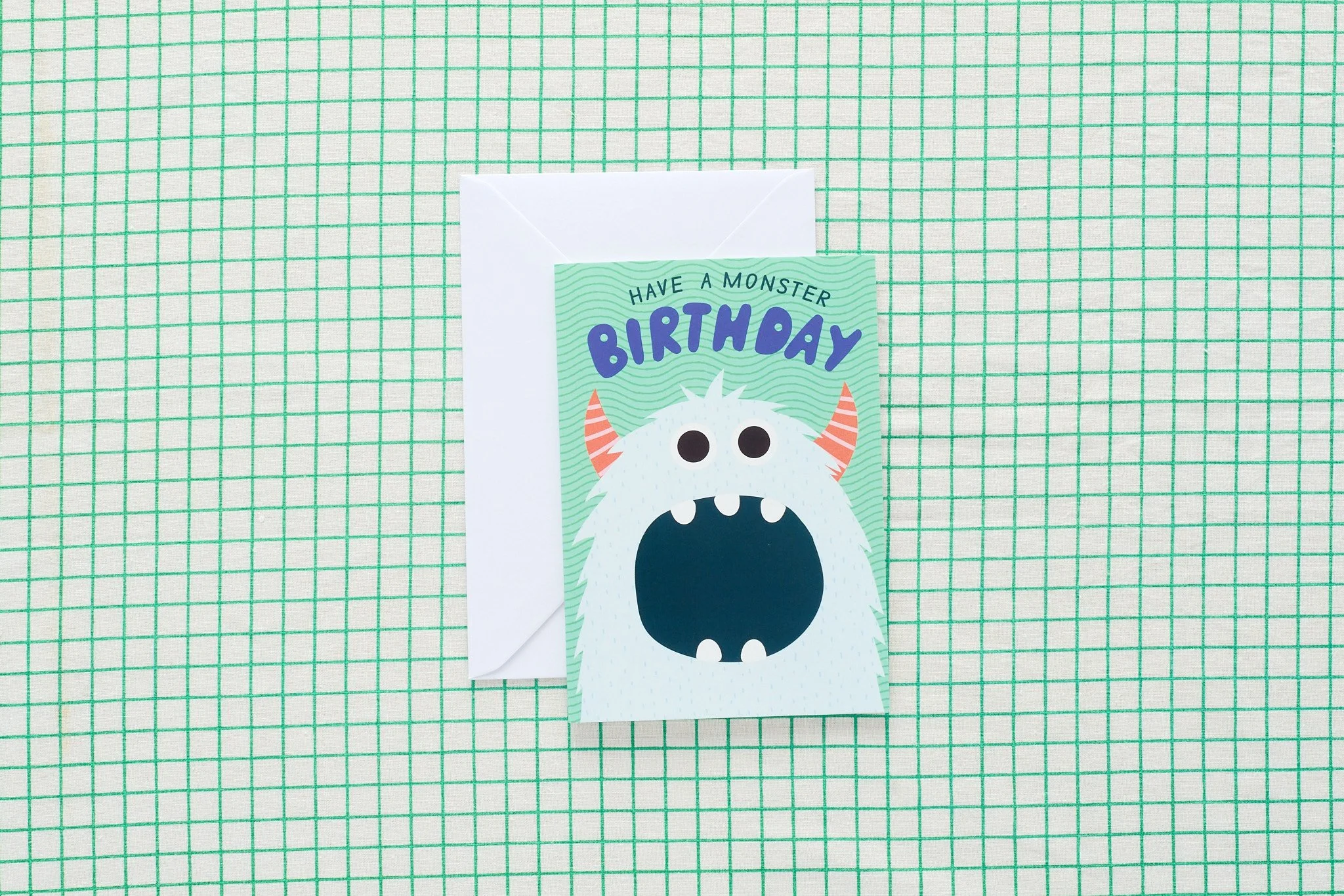 Monster Birthday Card