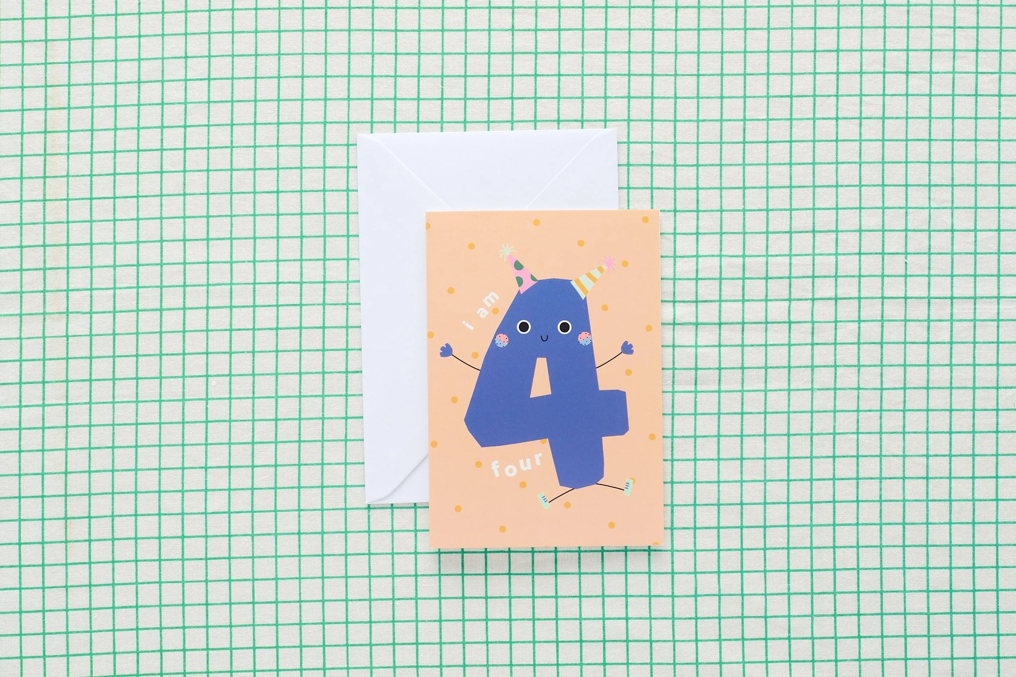 4th Birthday Card