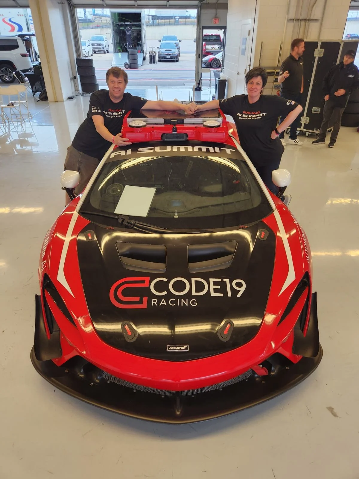 A live demonstration of Code 19’s AI technology across motorsport and defence applications, delivered at the Circuit of the Americas in Austin, Texas.